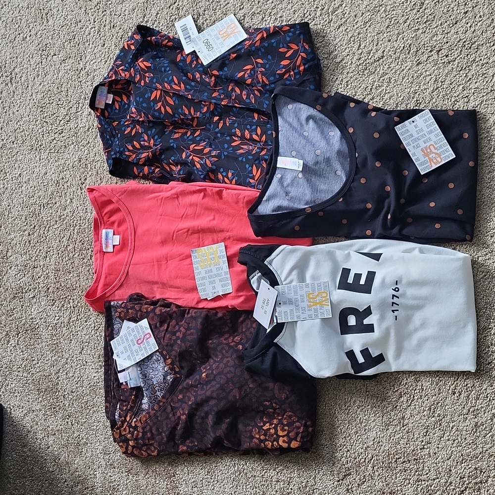 Brand NEW LulaRoe Lot - 5 pieces NWT